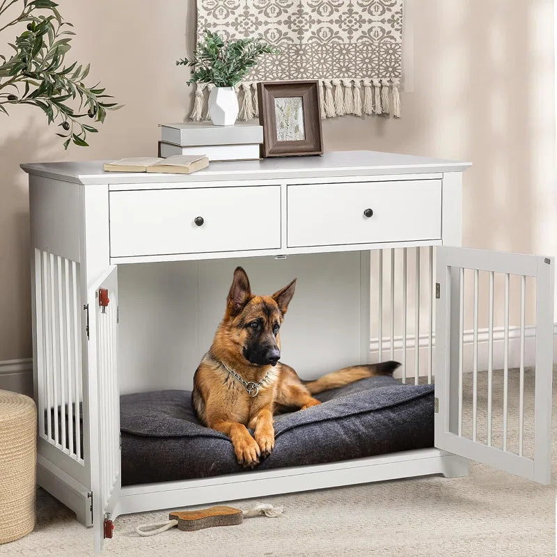 Cranbrook Dog Crate Furniture with Drawers